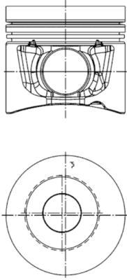 Piston VOLVO BL71 VOE21305007